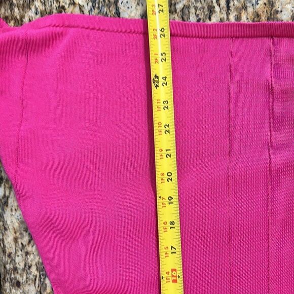 Foxcroft Cotton Blend Button Front Shrug Poncho In Pink One Size - Picture 5 of 5